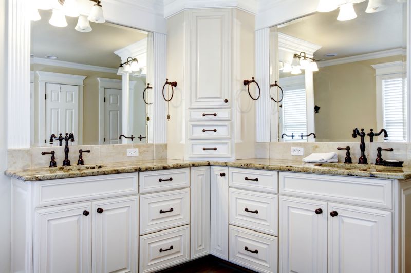 Elegant Vanity Cabinets